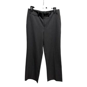 Lauren Ralph Lauren Sanderson Women's Charcoal Gray Dress Pants Size 8